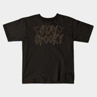 Stay Spooky outline Kids T-Shirt